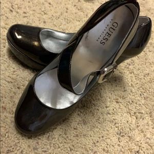 Bronze color Guess by Marciano 5 inch heels